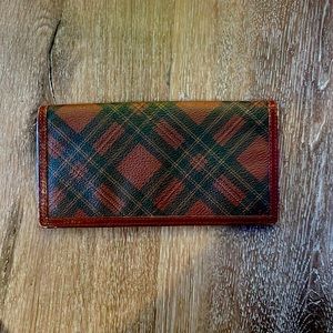 Vintage Polo By Ralph Lauren Checkbook Wallet